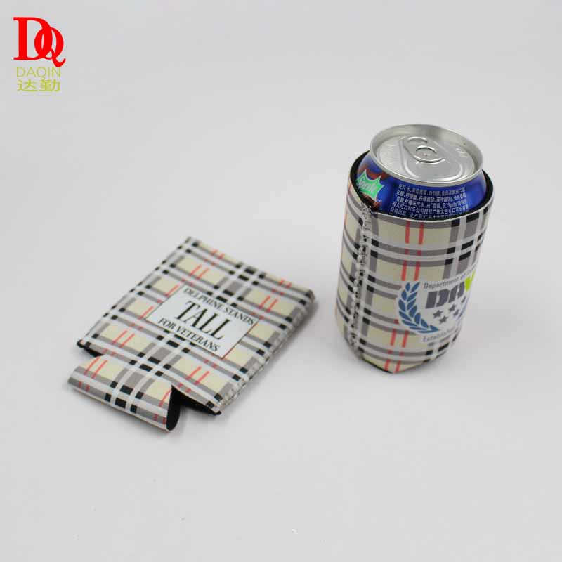 Hergestellt in China Custom Logo Isoliert Neopren Stubby Slim Bierhülle 12 Unzen Dose Kühler Coozies