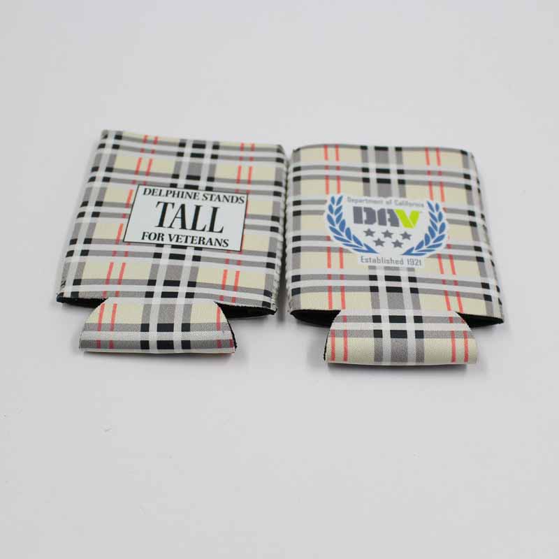 Hergestellt in China Custom Logo Isoliert Neopren Stubby Slim Bierhülle 12 Unzen Dose Kühler Coozies