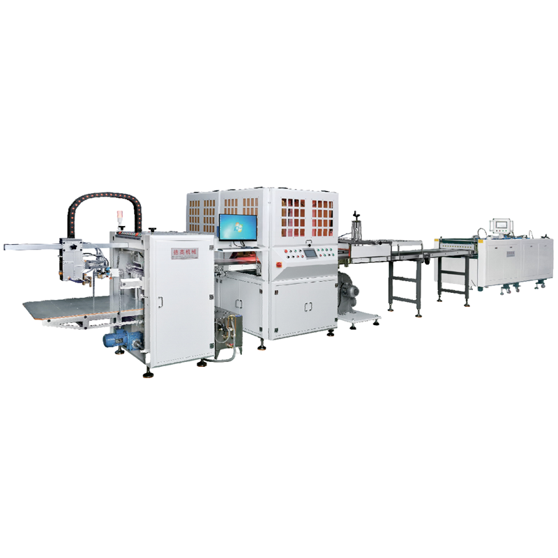 Einführung des runden Eckverpackungsgeräts der automatischen Lederschalenmaschine