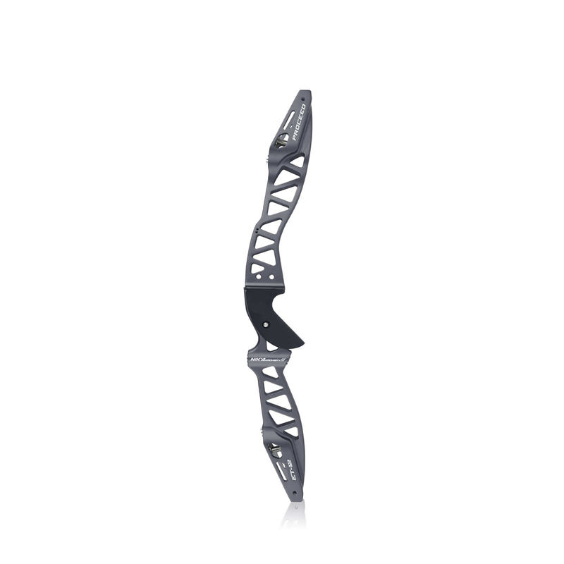 ET-12 25 Zoll graue Farbe Rh ilf Recurve Bug Risers