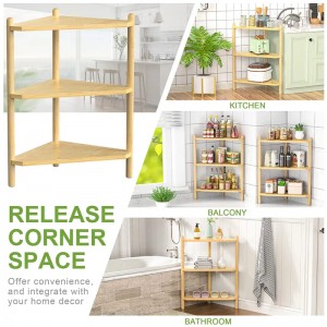 Bambusduschschatz Rack