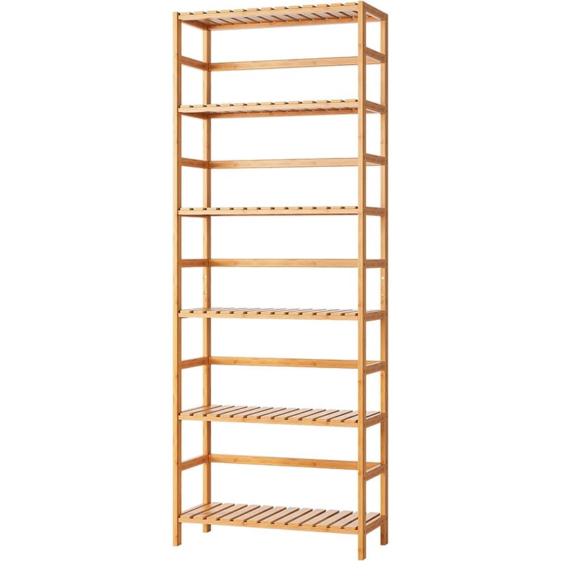 6 Tierbambus einstellbares Rack