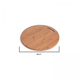 Bambus -Rundhackklotzblock