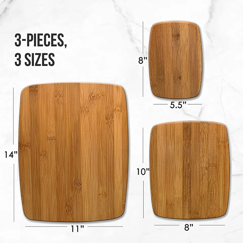Bambus -Choping Board Set Duo