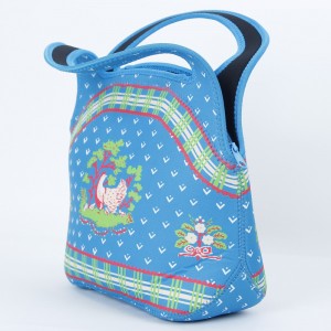 Neopren isolierte wasserdichte tragbare Mode -Lunchbag -Frauen Studenten