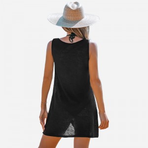 Strick-Twist-Hem-Vertuschungsoberteil stricken