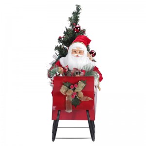 Tm-95113 50*27*60 Santa Claus mit Sleidge