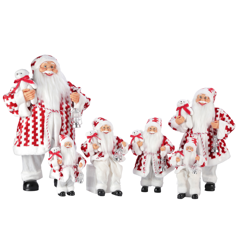 T24-Z004 30 ~ 110 cm Weihnachtsfest-Santa Claus Dekoration