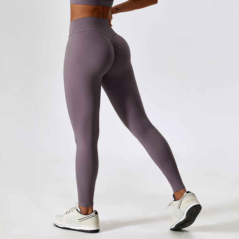 SC10107 Custom atmreable Vier-Wege-Stretchhosen Stretch hohe Taille Schnell trocken Yoga Legging für Frauen