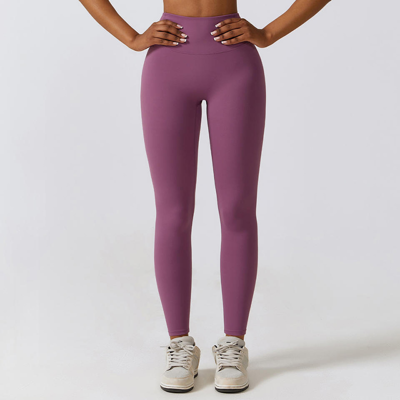 SC101111 Vier-Wege-Stretch-Leggings für Frauen 2023 V Back Fitness Fitnessstudio Kleidung Yoga Hosen Leggings