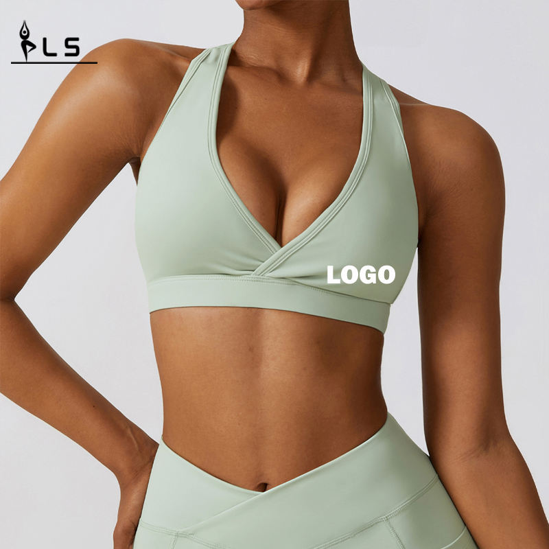 SC10139 Sport Frauen Ladies Push Up Beauty Back Training Yoga Sport Bra Sports Bra Frauen Yoga Bra tragen Fitness Tops