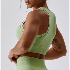 SC10185 unterstützender Sport -BH -Top -Fitness -Schock -Proof -Profis -Sport -BH mit Rückenverschluss