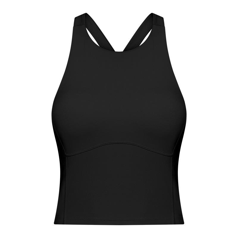 SC10246 Fitness Crop Tops Tank Top Women 's T-Shirts Vest Sportswear Workout Yoga Tanp Top für Frau