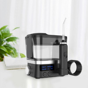Beliebtes Design leistungsstarker Zähnereiniger Unbegrenzter Druck 3 Modi Wasser Flosser Zahnseide -Flosser Haus