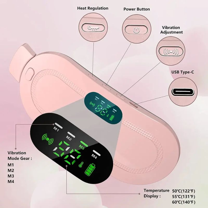 Menstruationsheizung Pad Massage