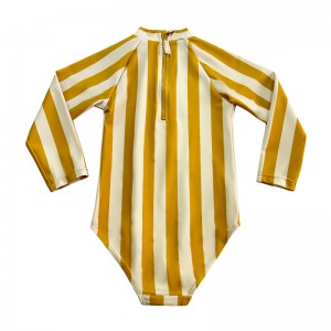Einteiliger Schwimsuit gestreiftes Kleinkind