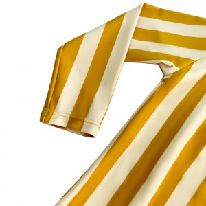 Einteiliger Schwimsuit gestreiftes Kleinkind