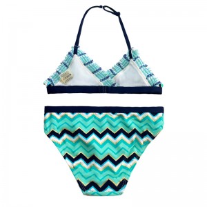 Halter Druck zweiteiler Badeanzug für Kinder