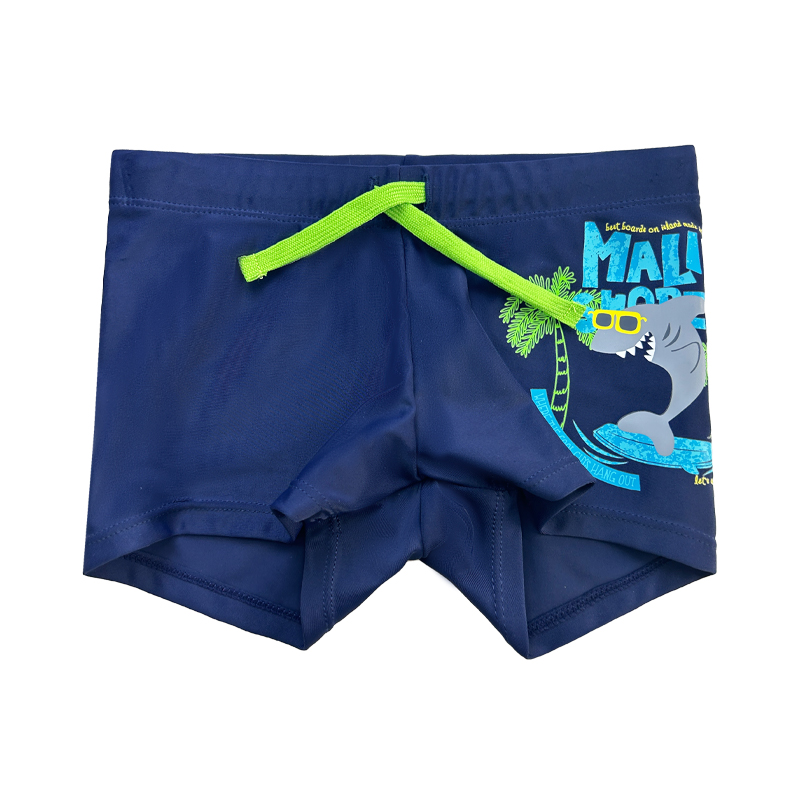 Drawschnell -Cartoon -Design Solid Color Boy 's Bad Trunks