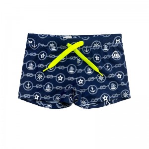 Gedruckte feste Farbschwimmstämme für Jungen