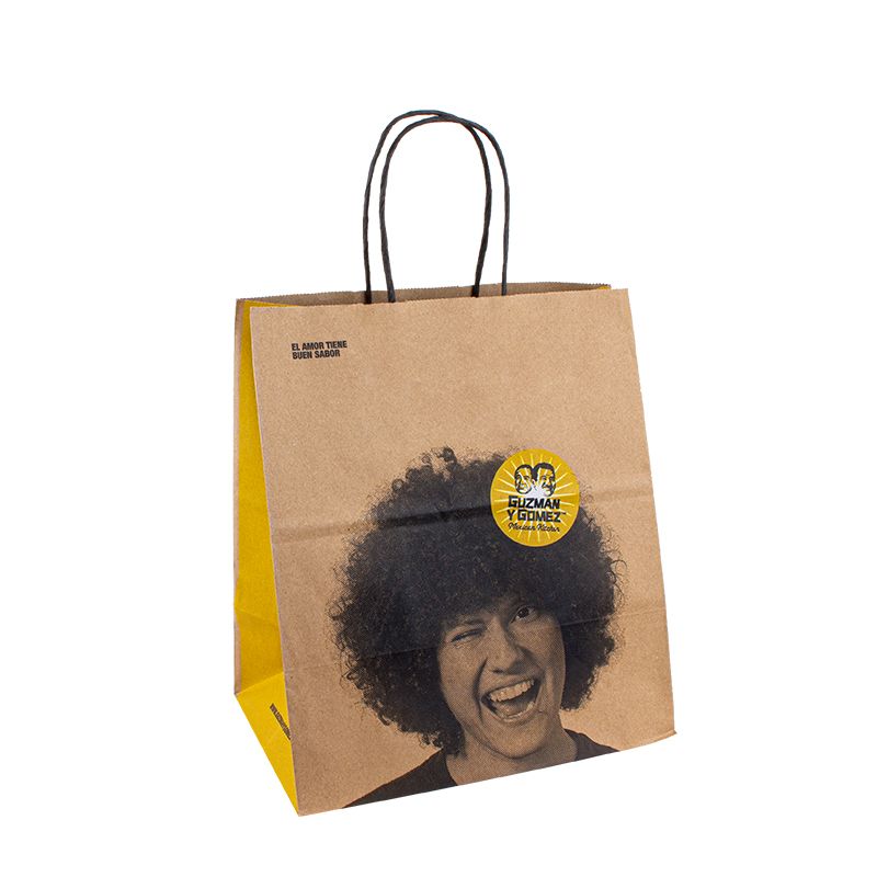Papierpartybeutel Papiereinkaufstasche Luxus zum Mitnehmen Papier Kraftstasche Premium -Papiertüten
