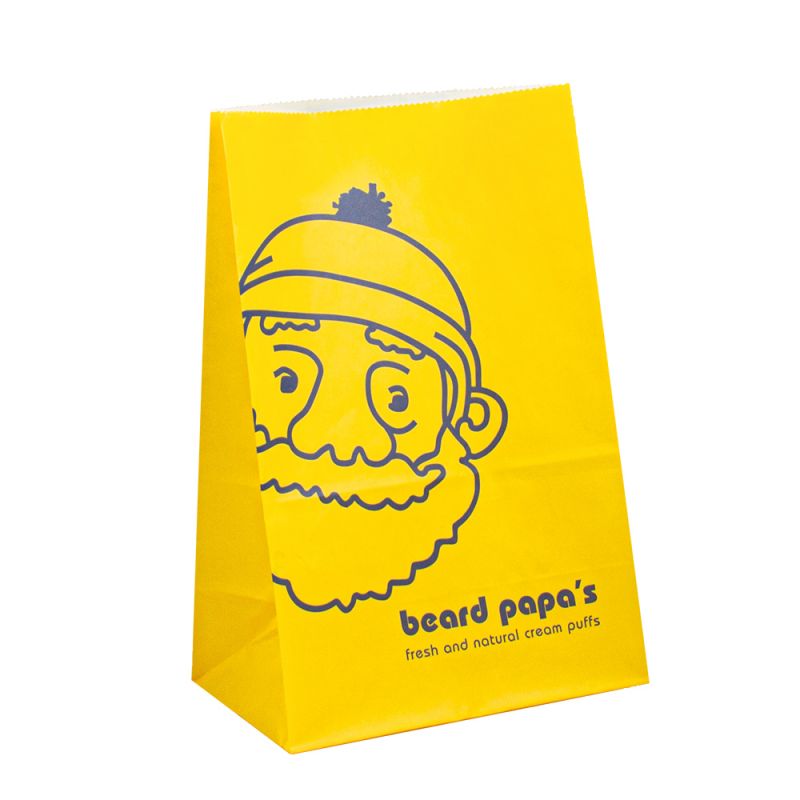 Papiertüten mit Ihrem eigenen Logo Süßigkeiten Papiertüte Custom Print Logo benutzerdefinierte Papiertüte Lebensmittelpapierbeutel