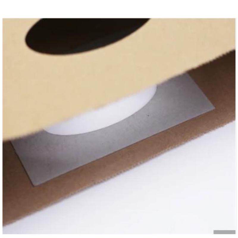 Kostenlose Kraftpapier -Einweg -Lebensmittelbeutel