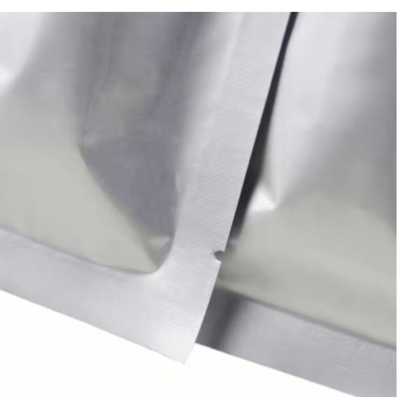 Benutzerdefinierte Heizdichtung flach 3 Seiten Verpackungsbeutel Lebensmittelstaderbeutel Aluminium Folien Vakuumbeutel