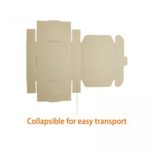 Benutzerdefinierte Design -Logo gedruckt Luxus Wellblecher Verpackung Geschenkversandverpackungspapierpapier Mailer Versandschachtel