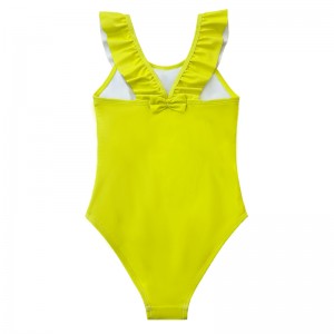 Rüschenstraf Kinder Badebekleidung Clearance Überschussbaby Bikus Girls Bikini Bikini
