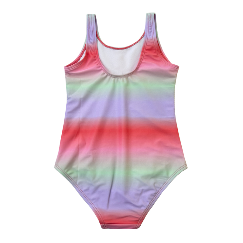 Gradient Color Baby Girl Bademode Großhandel wasserdichtes Mädchen Badebekleidung zum Verkauf Badebekleidung Kinder