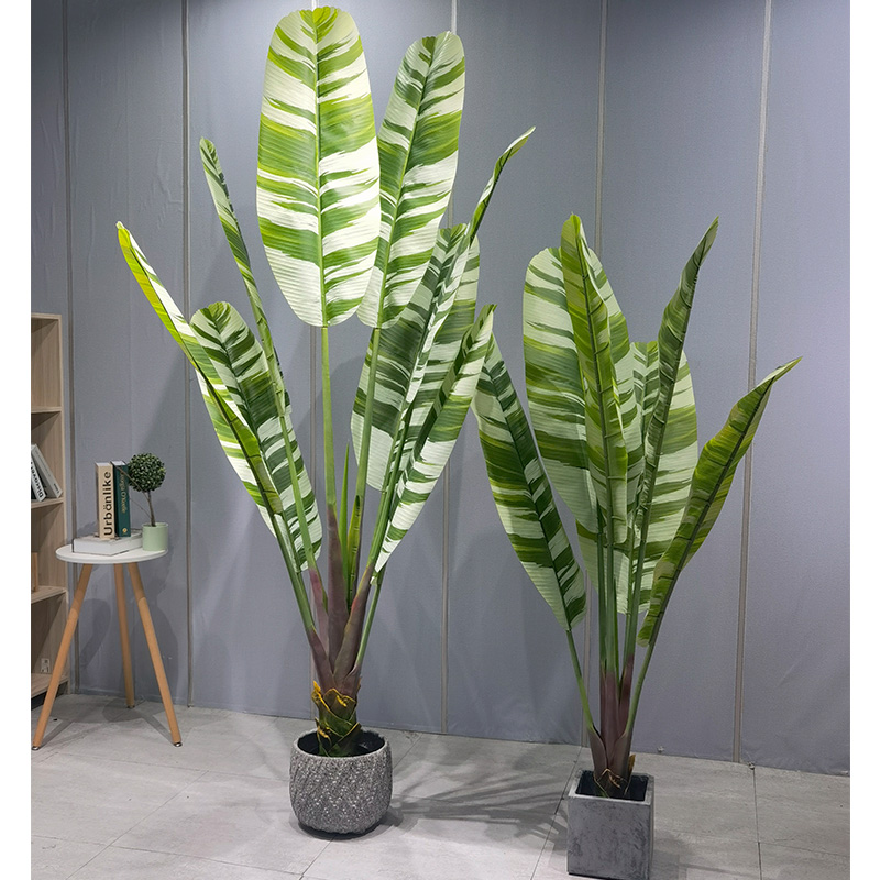 Simulation Palmbaumkünstige Pflanze hoch anpassungsfähiger lebendiger Bananenbaum für Gartenlieferant Hochzeitsdekoration Gartendekorationen