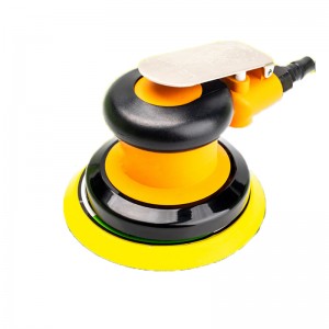 Luftschleiftemaschine Polieren trockener Schleifwagen Wachsen Dampf Luftschleife Vakuum 5 Zoll Pneumatischer Schleifer