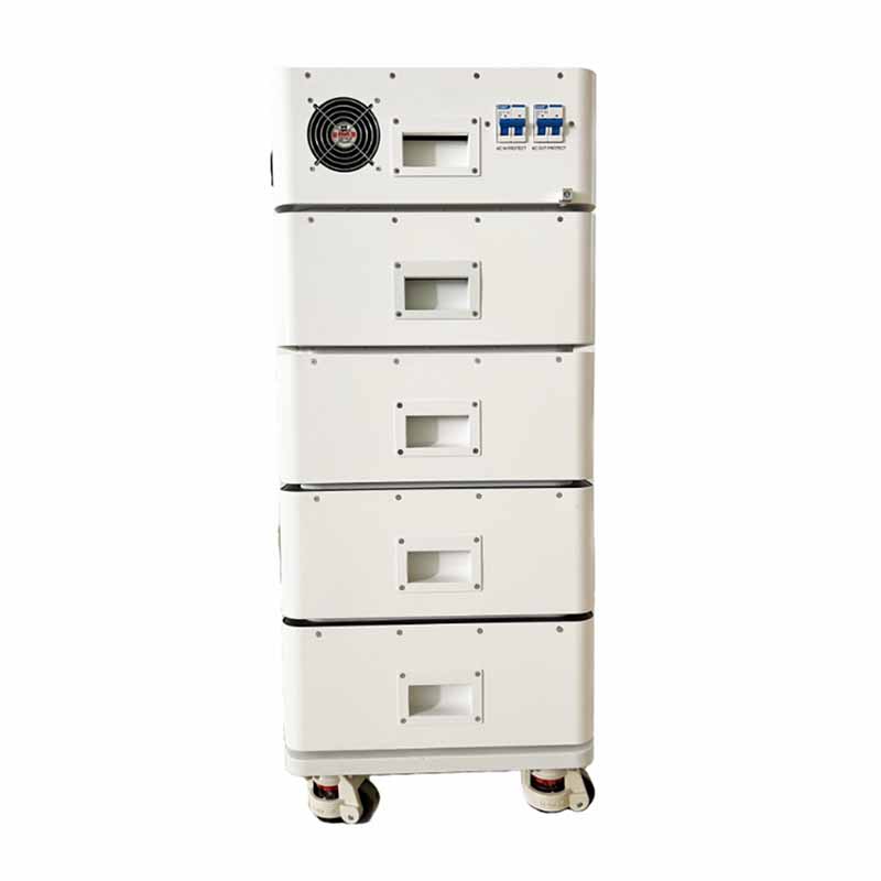 Stapelbare Energie Home Storage 10 kWh Batterie Lithiumbatterie -Speicher 51,2 V 190a mit 6000W Wechselrichter