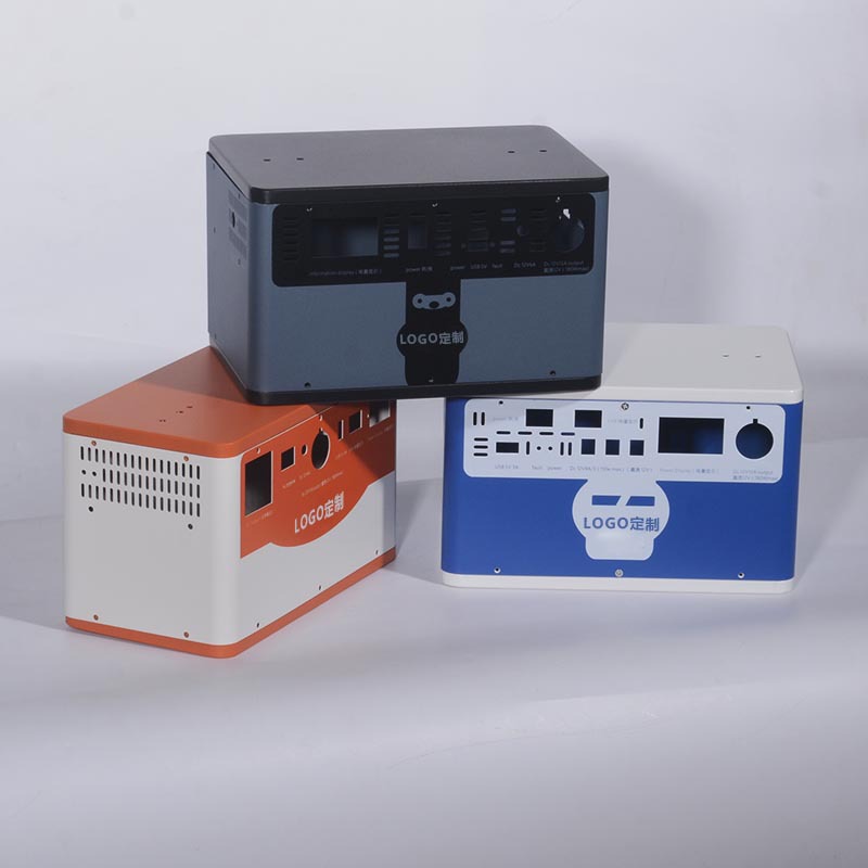 Custom Electrical Appliance Chassis mit pulverbeschichtetem Gehäuse