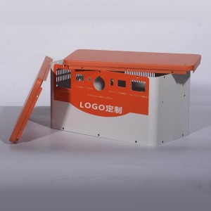 Custom Electrical Appliance Chassis mit pulverbeschichtetem Gehäuse