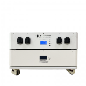 Stapelbare Energie Home Storage 10 kWh Batterie Lithiumbatterie -Speicher 51,2 V 190a mit 6000W Wechselrichter