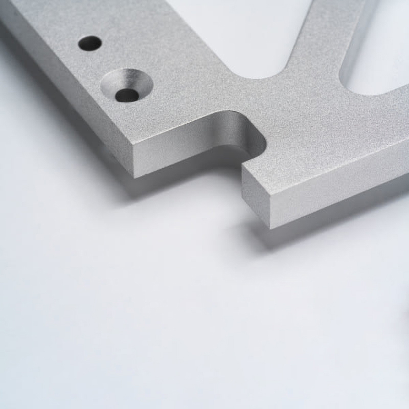 CNC -Sandstrahlen von Teilen