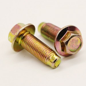 Verzinkte Sechskantflanschschraube