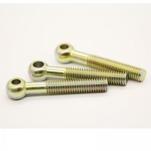 Zink-Farbige, einfache Ringschraube