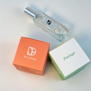 Schicke Kosmetikbox aus Kraftpapier