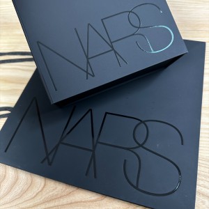 Schwarze Luxe-Faltbox & Taschenset