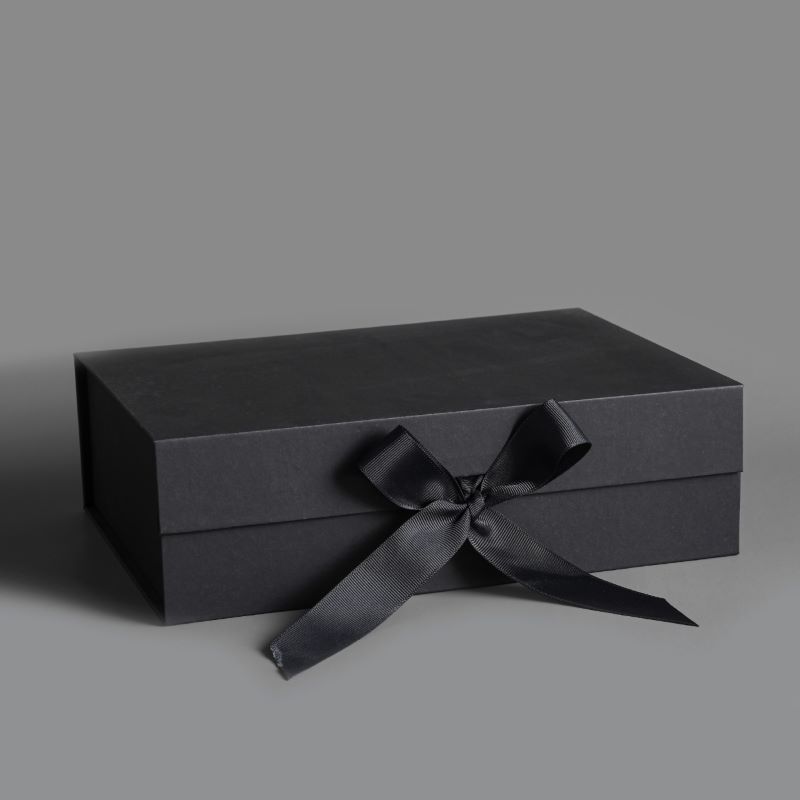 Satinband Luxus Geschenkbox