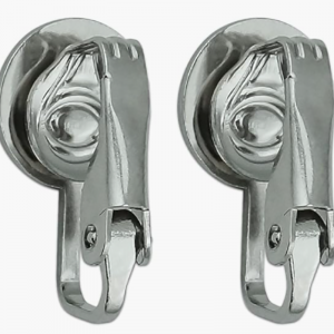 Offizieller Bucknell Bison Clip-An Ohrringen - hoch-Qualitätsmetalllegierung, Epoxid-Beschichtet,nein-Piercing benötigt, Game Day -Schmuck für Alumni & Fans