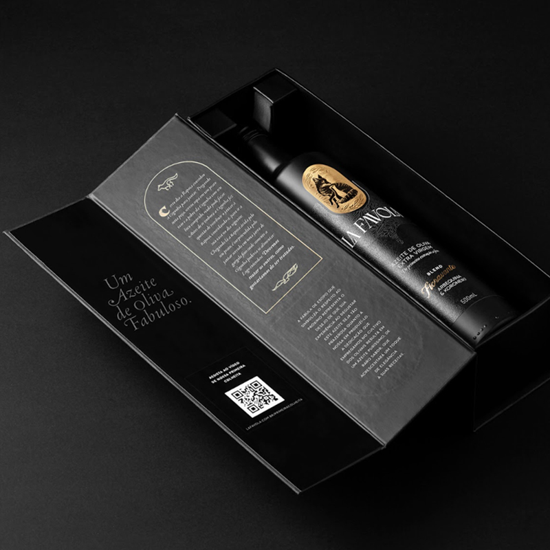 Premium Olivenöl Luxus Geschenkbox