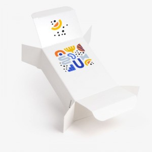 Lebendige abstrakte Geschenkbox