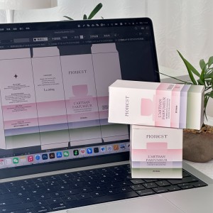 Pastelleleganz -Parfümbox