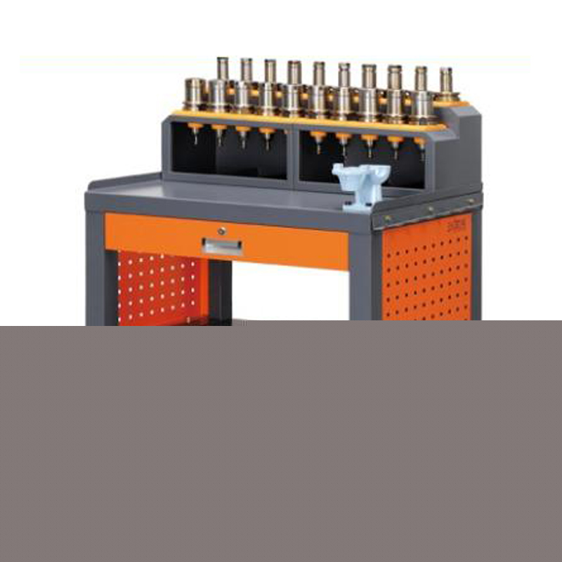 Graue hervorstehende - Plattformbankstreifen Workbench