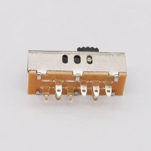 Slide Switch SS23F10 Drei-Geschwindigkeitsschalter für LED -Lichtfarbe Temperatureinstellung und hoch-Speed ​​-Haartrocknermotor