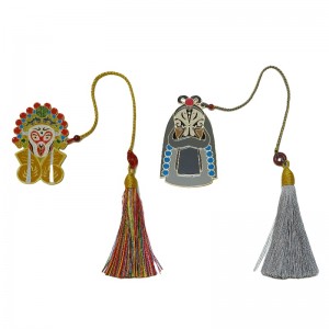 Chinesische Opernmaske -Lesezeichen